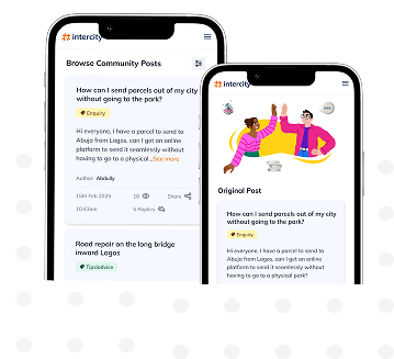 Intercity Community App